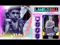GALAXY OPAL LAMELO BALL GAMEPLAY! HIS ANIMATIONS MAKE HIM A TOP TIER GUARD NBA 2k20 MyTEAM