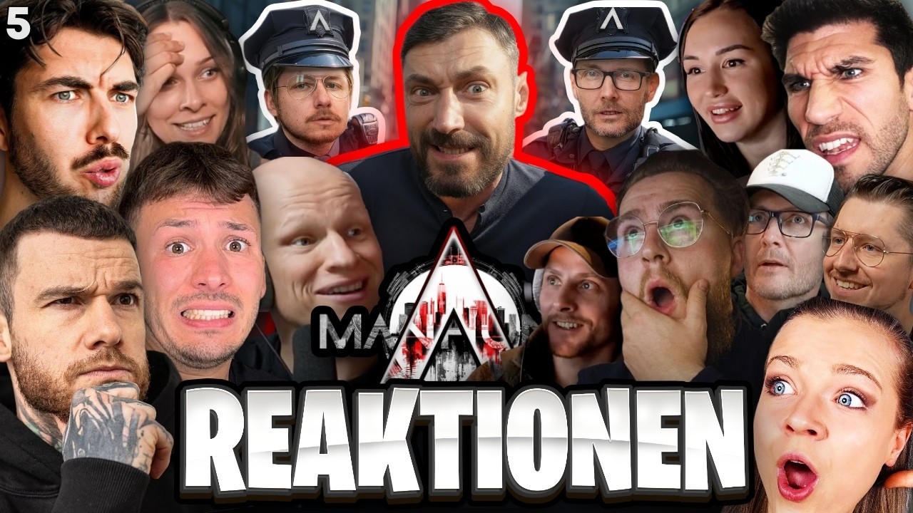 VERFOLGUNGSJAGD! 🚨 ALLE Reaktionen der Teilnehmer auf MANHUNT New York - Folge 5