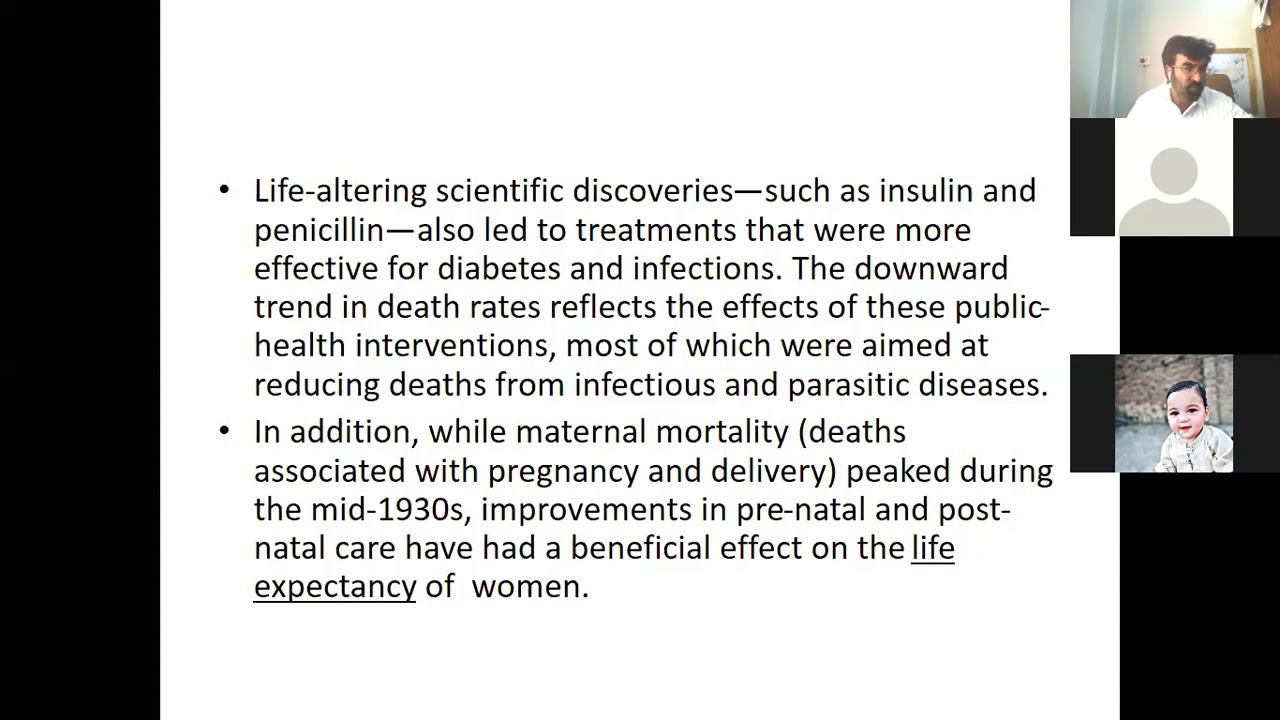 demographic and epidemiological transition