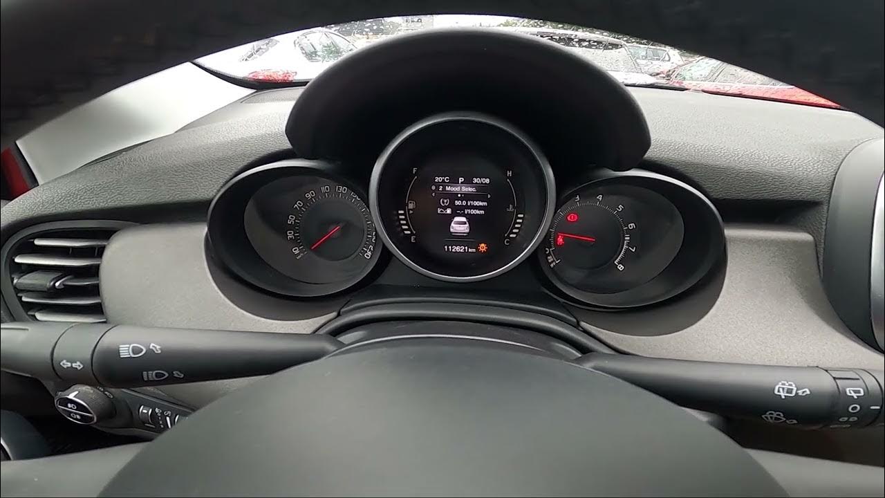 How to Check Driving Mode in Fiat 500X Crossover ( 2014 2018