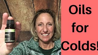Best Essential Oils for colds and sore throat!