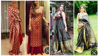 Convert old banarasi silk saree into 