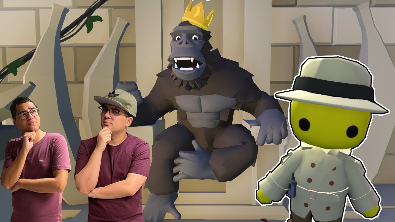 O MISTÉRIO DO GORILA GIGANTE NA CIDADE DE MASSA DE MODELAR! - Wobbly Life