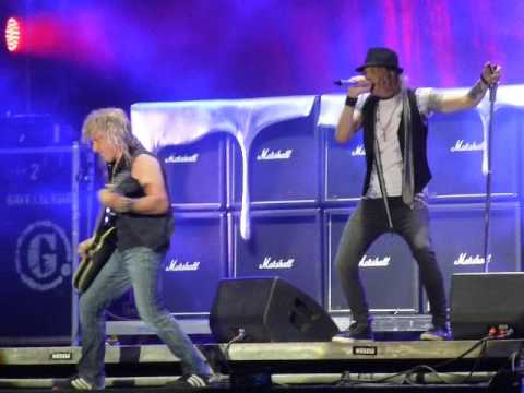 Gotthard-Anytime Anywhere with lyrics 24.6.17 Hinwil