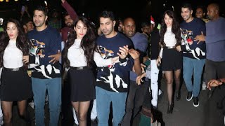 Nora Fatehi Fans MISB€HAVE-N-T0UCH Her Evrywhr In Front Of Varun Dhawan @Street Dancer 3D Promotion