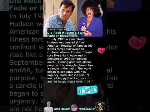 Did Rock Hudson S Star Fade Or Rise 