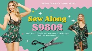 Sew Along with Madalynne X Simplicity S9802: Part 3