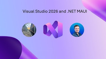 Visual Studio 2026 unboxing with Pedro Jesus! MAUI, Copilot, iOS 26, everything!