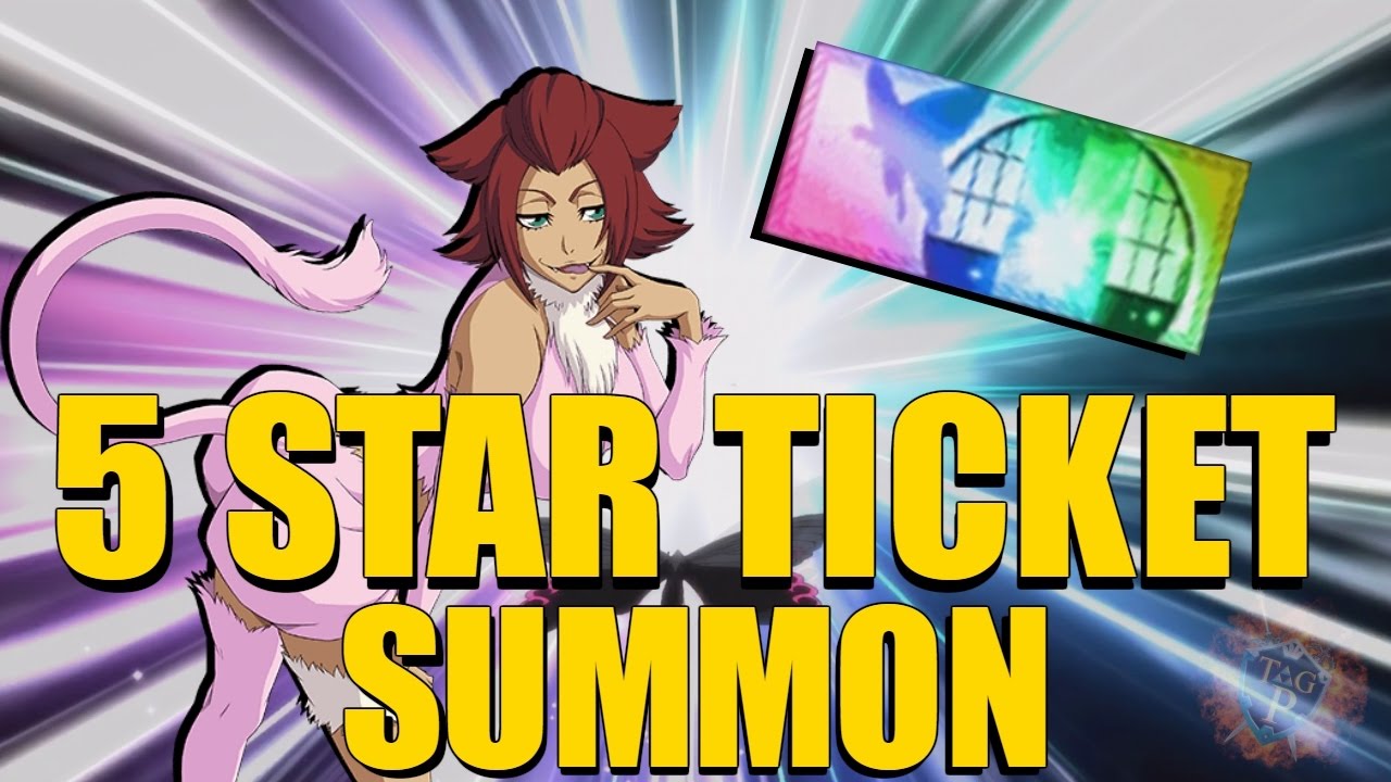 BLEACH BRAVE SOULS - 5 STAR TICKET SUMMON