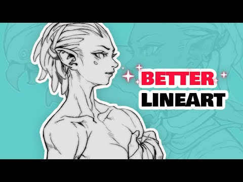 HOW TO DRAW GOOD LINEART 4 easy steps