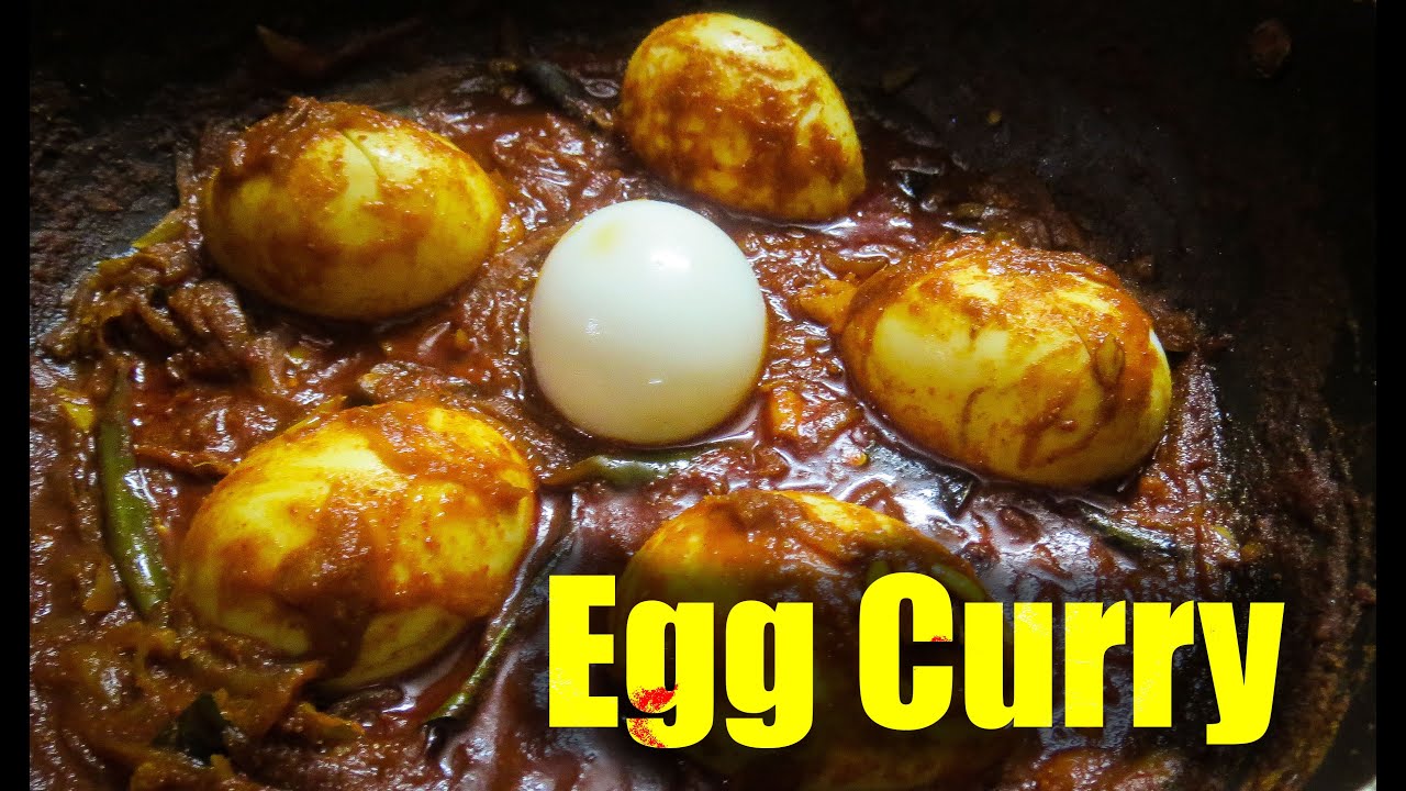 How to make Kerala Hotel style EGG CURRY YouTube