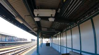 55 Street Boro Park Subway Station D Train Tour Brooklyn 4K