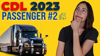 CDL Passenger Test 2 2023 (60 Questions with Explained Answers)