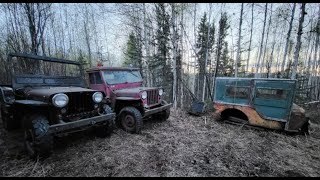 Triple Jeep Rescue! Walkaround and Tour of the Three New Flatfender Jeeps!