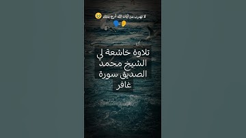 #قرآن #الشيخ_محمدالصديق#سورةغافر #tiktok