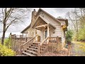 Storybook  best views in north ga fire pit hot  lovely tiny house