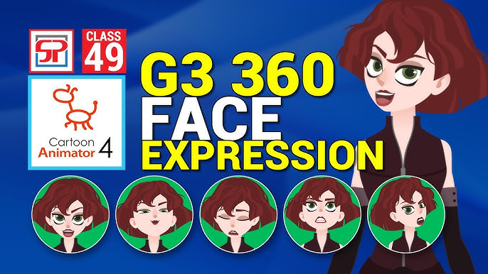 Cartoon Animator 4: Face Expressions | 2D Animation | Hindi Tutorial -  YouTube