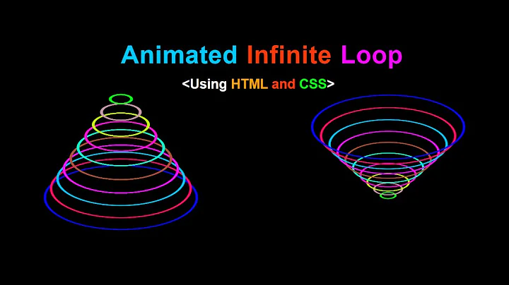 Animated Infinite Loop Using Html and CSS | CodeEra