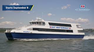 NYW Belford Ferry Starts September 8
