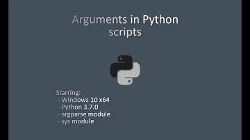 Python - Argument parsing