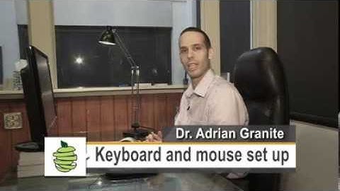 Office Ergonomics - Mouse and Keyboard Set Up