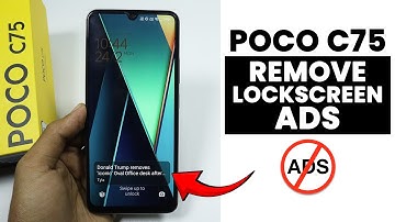 How to Block Lock Screen Ads in Poco C75 - Remove Ads