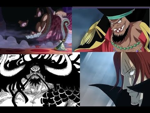 OnePiece 4 Yonkou Power Levels Theory - YouTube