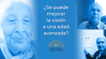 ¿Puede mejorar la vista con la edad?