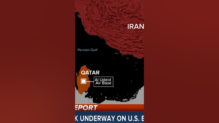 Iran maintains that the attack was meant to target US, not Qatar