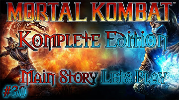 Mortal Kombat Komplete Edition #30 Cyber Sub Zero Kicking Ass! (Story Mode / 1080p / Facecam / PC)