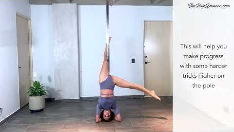 Pole Handstand Shapes & Combos (Advanced)