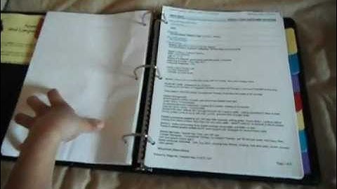 Easy way to Organize your childs IEP binder