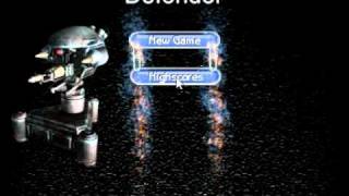 New main menu with particle effects and physics