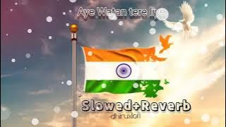 Aye Watan Tere Liye | Slowed Reverb | karma | Mohammad Aziz, Kavita Krishnamurthy | 80's hit