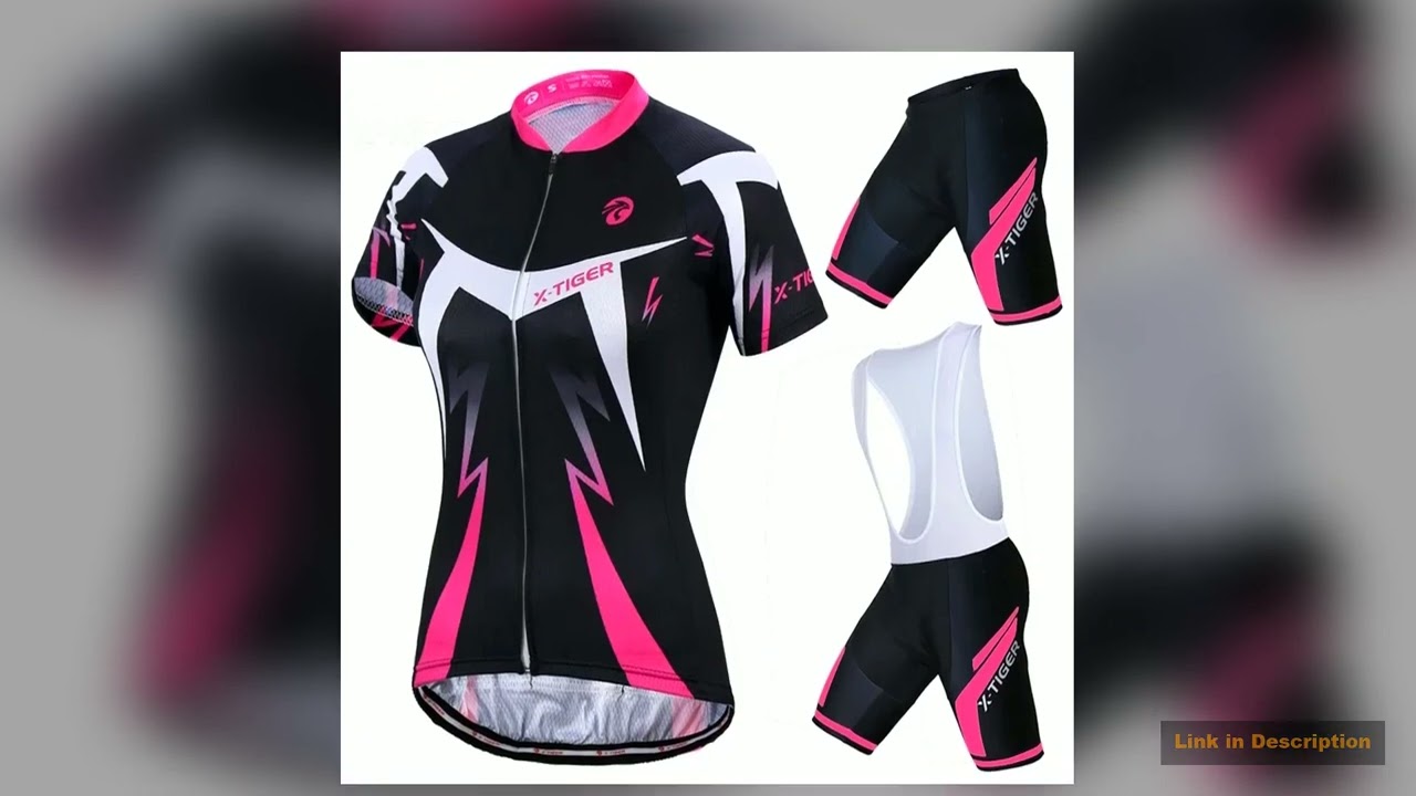 XTiger Pro Women Cycling Jerseys Sets MTB Bike Cycling Clothing Breathable Mountian Bicycle