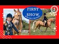 My first horse show with popcorn the pony