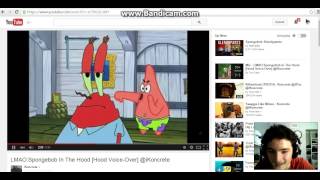 "Spongebob In The Hood Voice Over" Reaction! (No Commentary)