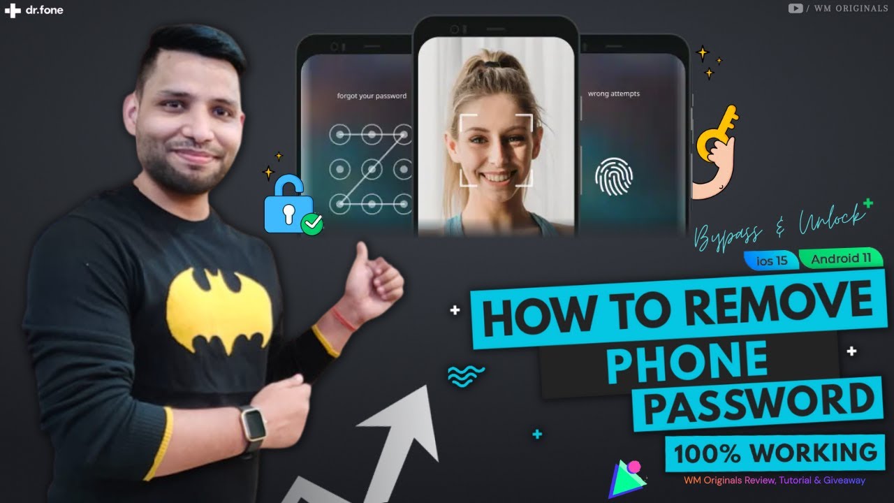 How To Unlock Phone If Forgot Password (2022) Wondershare Dr.Fone - Screen  Unlock (Android & Iphone) - Youtube