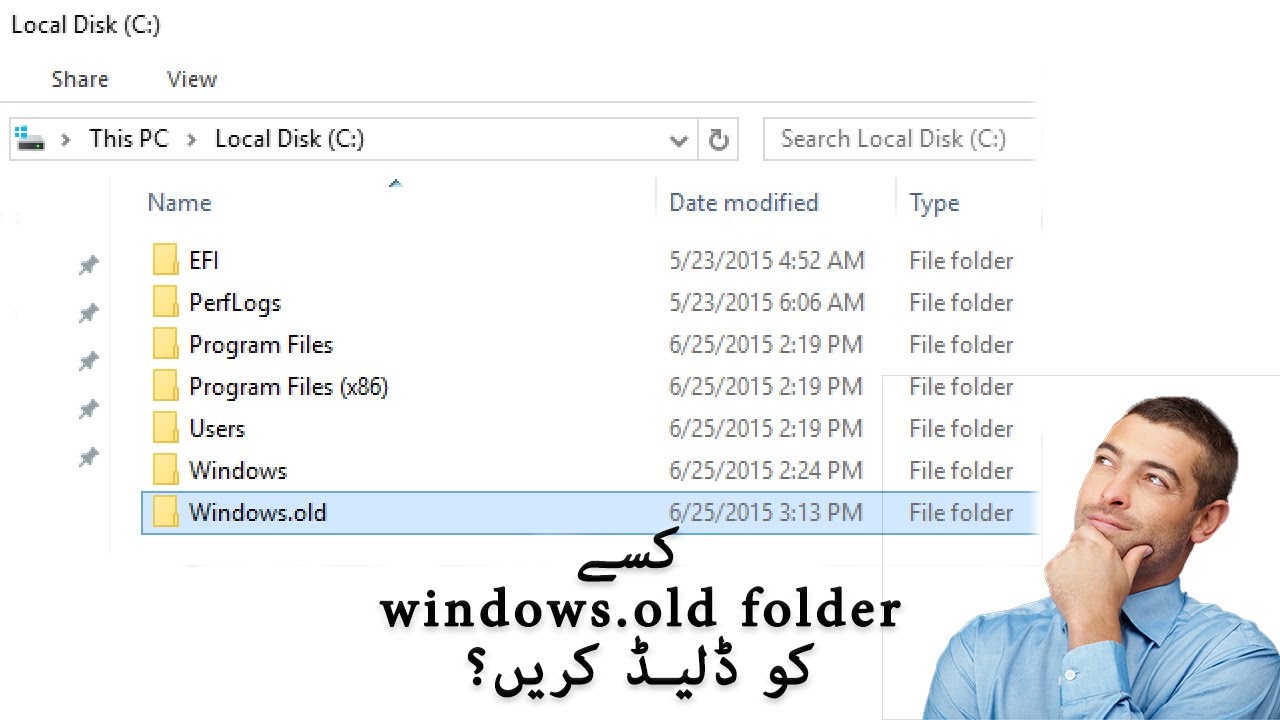 How to delete the Windows.old folder from Windows 10 in hindi 2020