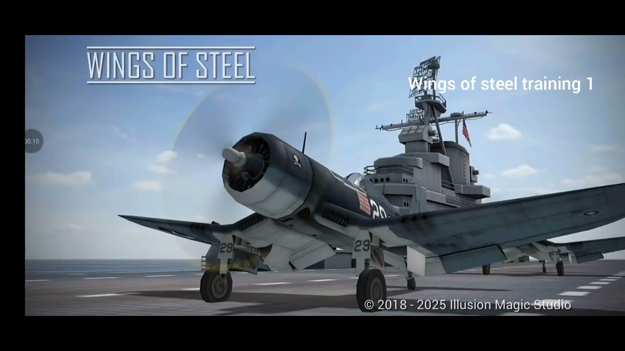 Wings of steel: Training 1:Hud information control practice Gameplay 1