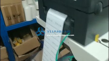 Cable Label Printing and Folding Machine ZCUT-430P | Wire Lable Folding and Printing Machine