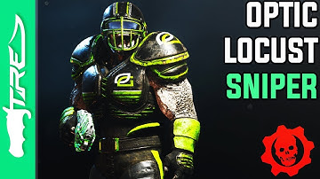 Gears of War 4 Multiplayer Gameplay - "OpTic Locust Sniper" Character Gameplay (GOW4 OpTic Gaming)
