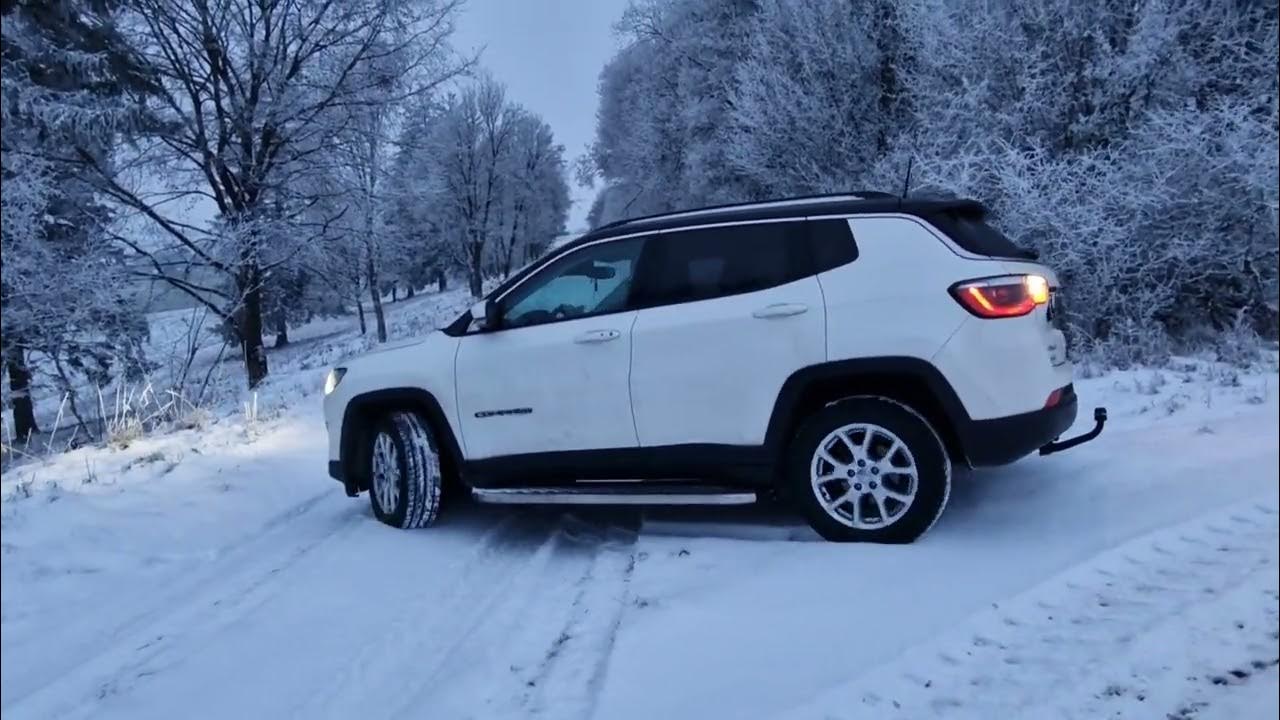 4K Jeep Compass Snow Mode 4x4 Winter YouTube