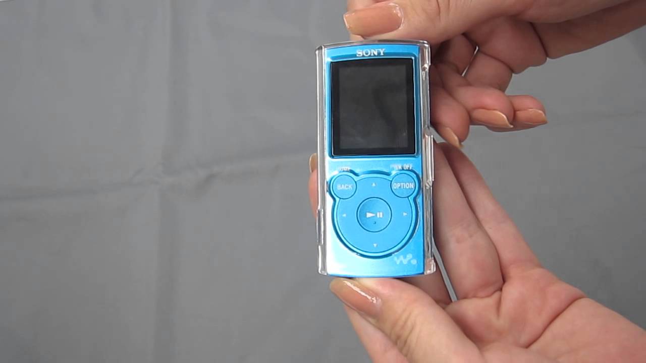 Sony Walkman用 ハードケース 装着方法と外し方 Youtube