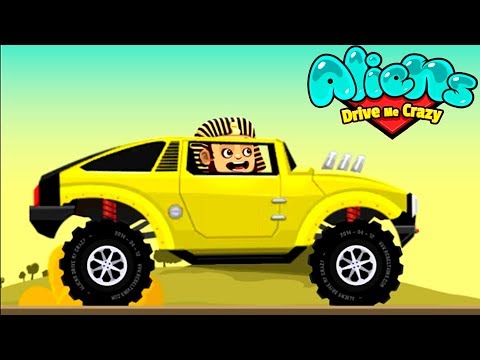 ГЛЮЧНЫЙ МОНСТР ТРАК aliens drive me crazy #16 тачки прохождение игры про машины