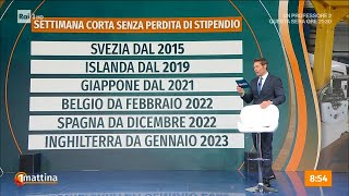 Settimana corta lavorativa - Unomattina - 14/12/2023