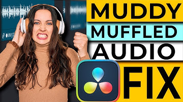 1 TIP will Clean Up Your MUDDY, MUFFLED Audio in DaVinci Resolve 18 | Quick Tip Tuesday!