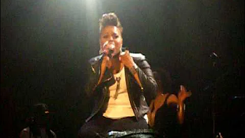 Chrisette Michele performing "all I ever think about is you'