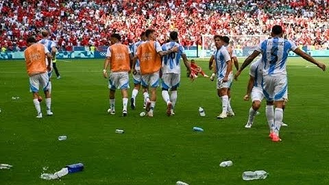 Argentina ultimately lost 2-1 to Morocco
