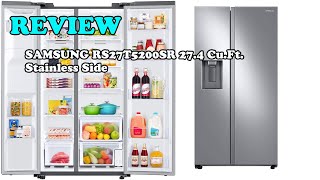 Samsung RS27T5200SR 27.4 Cu Ft Side‑by‑Side Refrigerator Review – Is It Good? Should You Buy It?